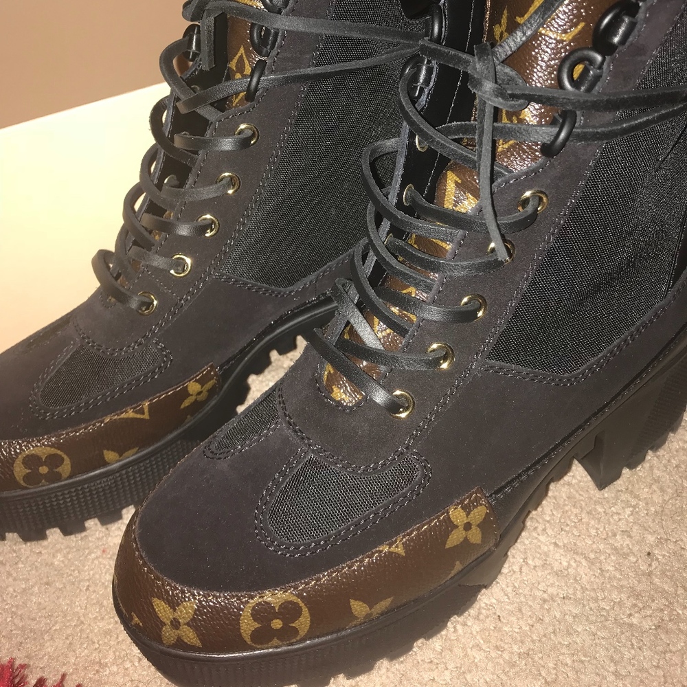 Louis Vuitton Laureate Desert Boot, LV monogram - Picture 3 of 6